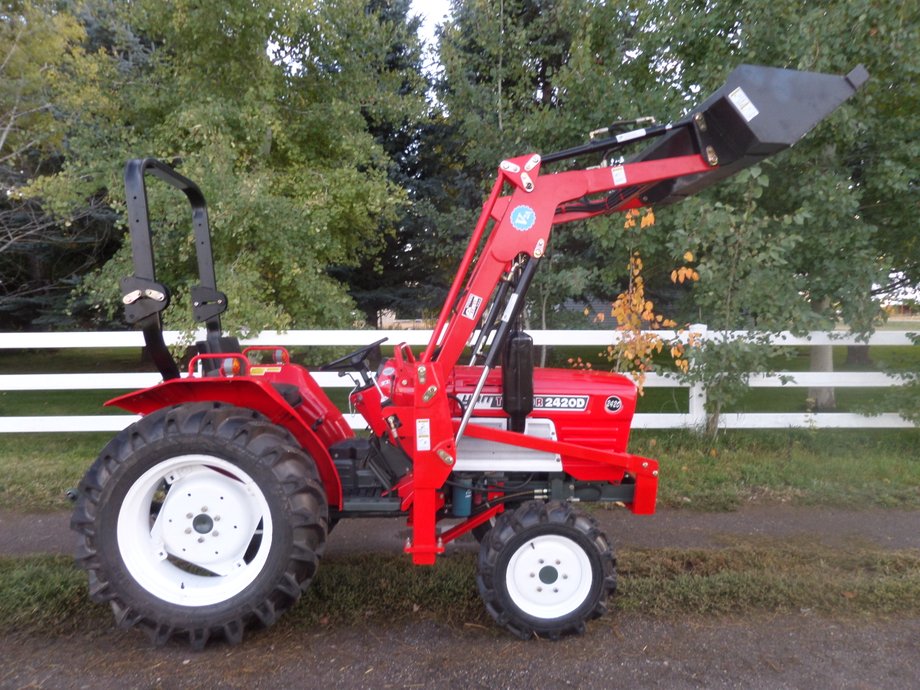  $14100  YNM 2310- 3 Cylinder Diesel 4x4
this is 27 HP tractor with 23 PTO HP- smaller frame than the 2610 but good power to run a 5 FT mower or tiller- posthole auger - really big enough to do it all just not as fast as the bigger frame  tractors - does have the shuttle 3 FWD and a reverse with 5 gear ranges - and it does have Power steering 
handy as a swiss army knife can do it all---please call text or email ---biglittletractor@gmail.com ---208-390-2774 Cell 
